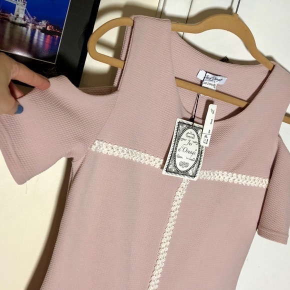 NWT Blush Knit Sheath Dress - Picture 6 of 13